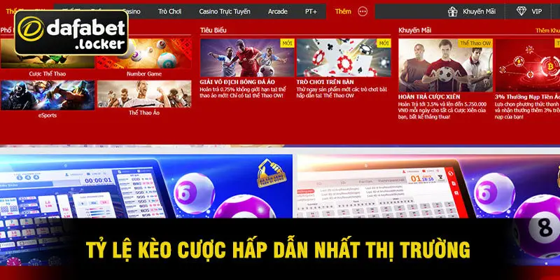 Tỷ Lệ Kèo Cược Hấp Dẫn Nhất Thị Trường