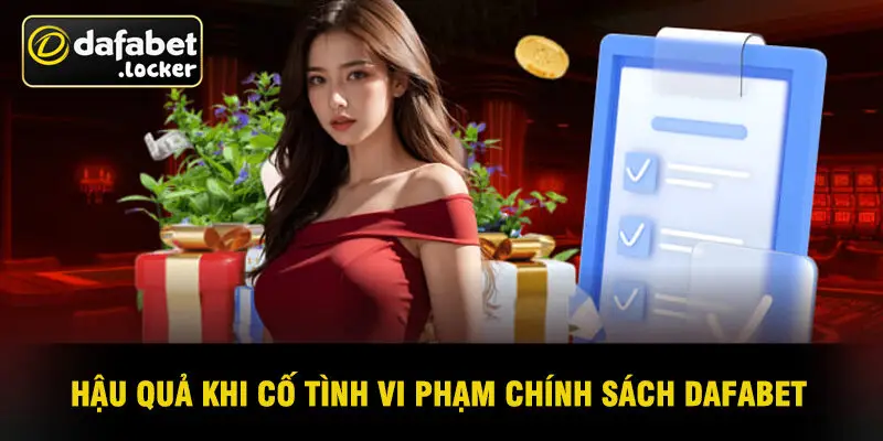 Hậu Quả Khi Cố Tình Vi Phạm Chính Sách Dafabet